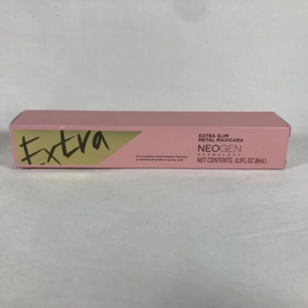 ❇️🧚‍♀️Neogen Dermalogy Extra Slim Metal Maxicara Mascara NWT